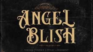 Angel Blish Font › Fontesk