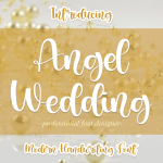 Angel Wedding Font