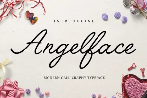 Angelface Script Font
