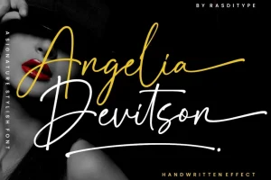 Angelia Devitson Font