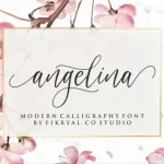 Angelina - Gorgeous Script Font