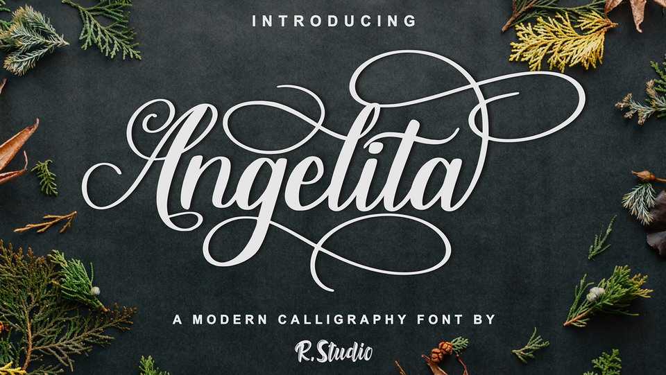 Angelita Script Font › Fontesk