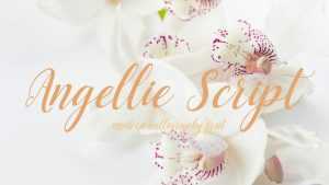 Angellie Script Font › Fontesk