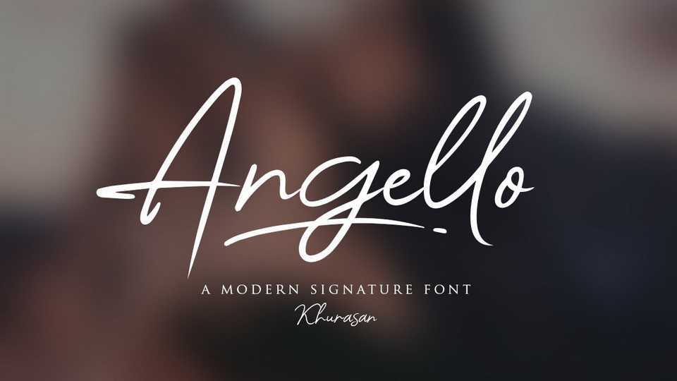 Angello Font › Fontesk