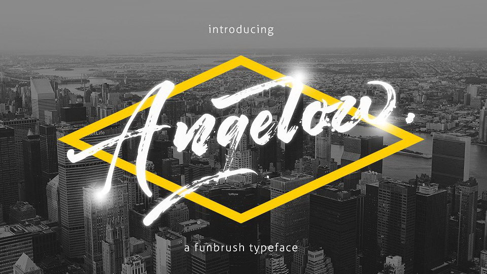Angelow Script Font › Fontesk
