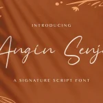 Angin Senja Font