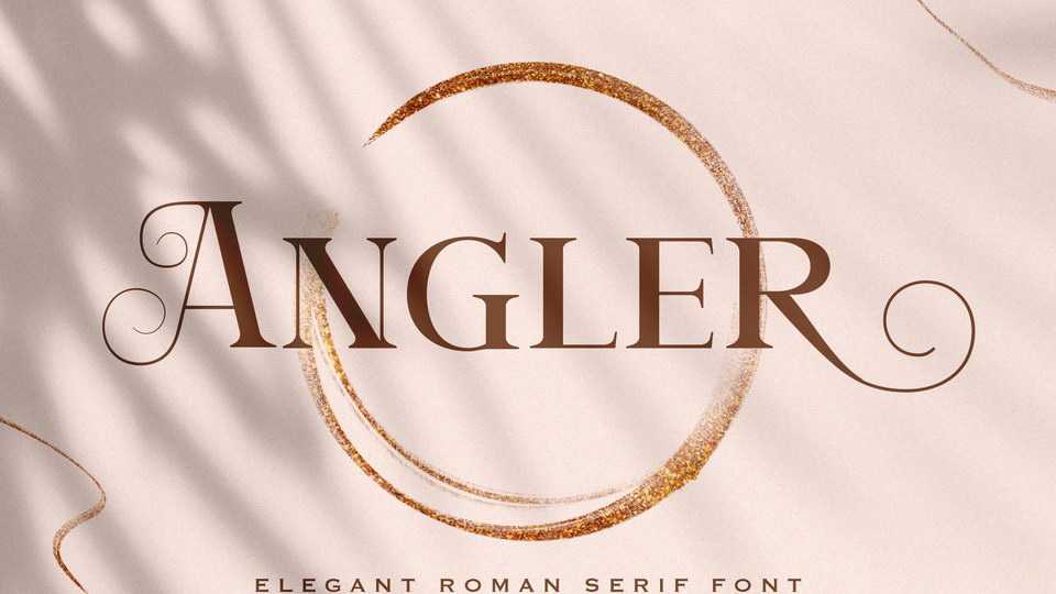 Angler Font › Fontesk