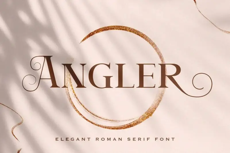 Angler Serif Font
