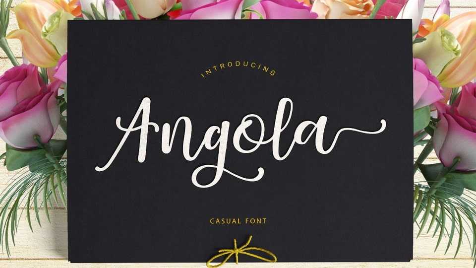 Angola Script Font › Fontesk