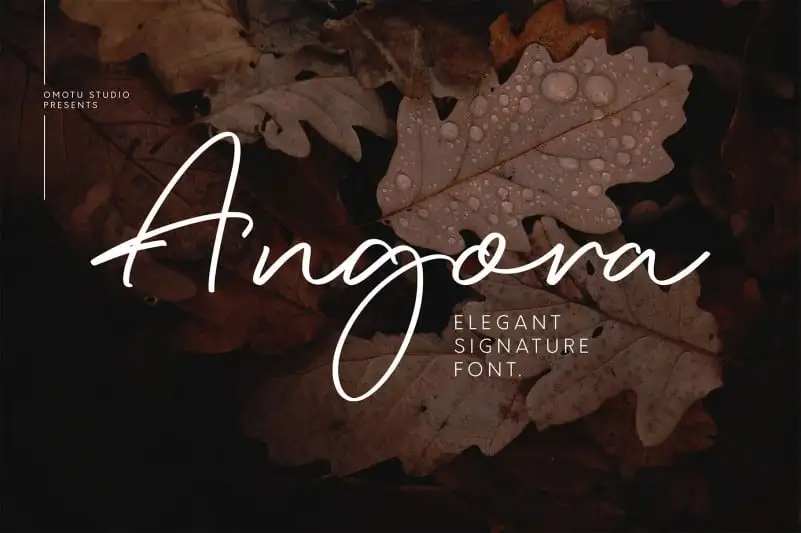 Angora Handwritten Font