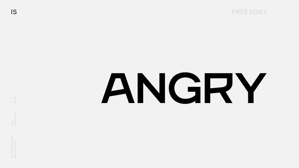 Angry Font › Fontesk