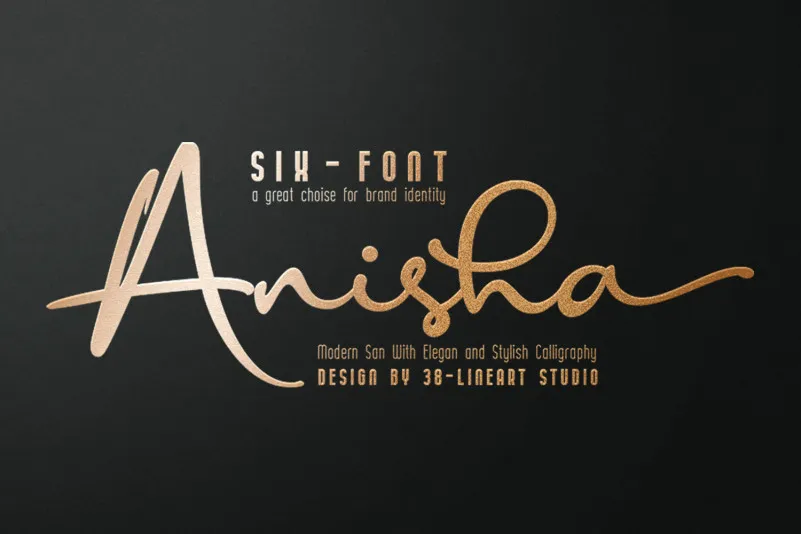 Anisha Handwritten Font