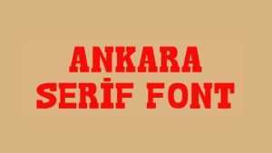 Ankara Serif Font › Fontesk
