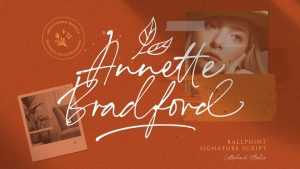 Annette Bradford Font › Fontesk