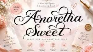 Anoretha Sweet Font › Fontesk