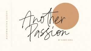 Another Passion Font › Fontesk