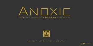 Anoxic Font Family