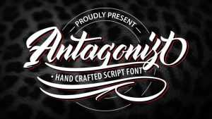 Antagonist Script Font › Fontesk