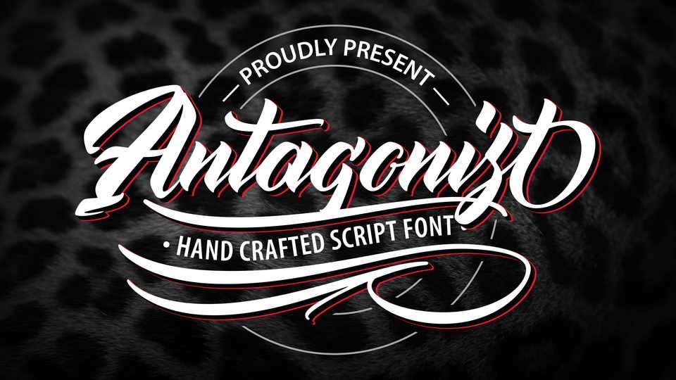 Antagonist Script Font › Fontesk