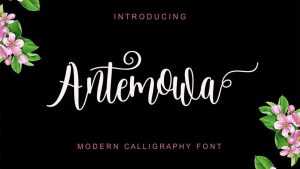 Antemowa Font › Fontesk