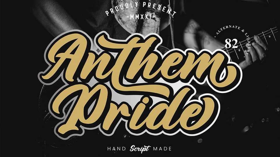 Anthem Pride Font › Fontesk