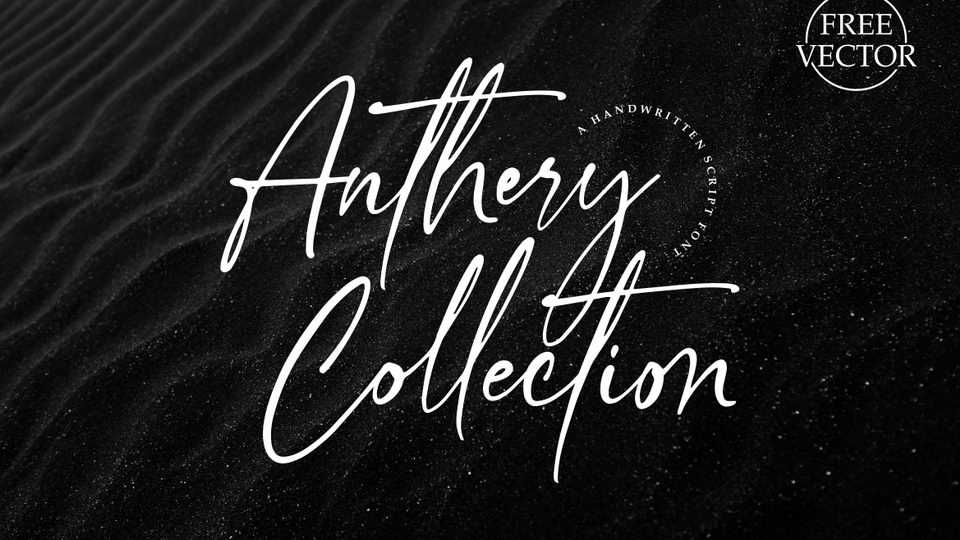 Anthery Collection Font › Fontesk