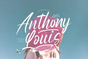 Anthony Louis Script Font