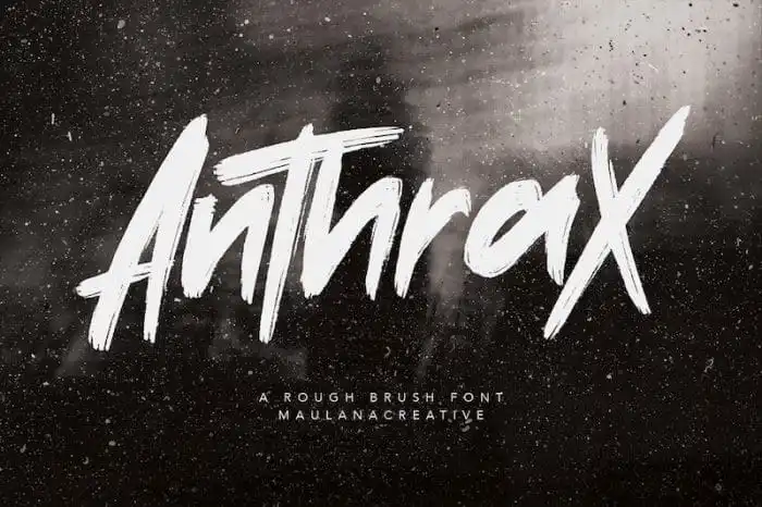 Anthrax Handwritten Font