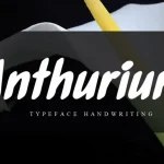 Anthurium Brush Font