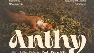 Anthy Font › Fontesk
