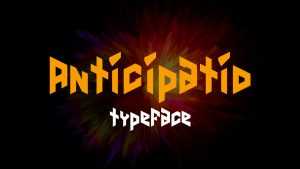 Anticipatio Font › Fontesk