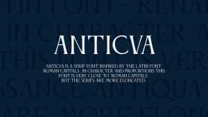 Anticva Font › Fontesk