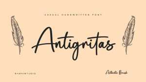 Antigritas Font › Fontesk