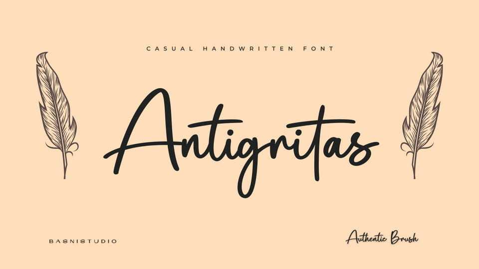 Antigritas Font › Fontesk