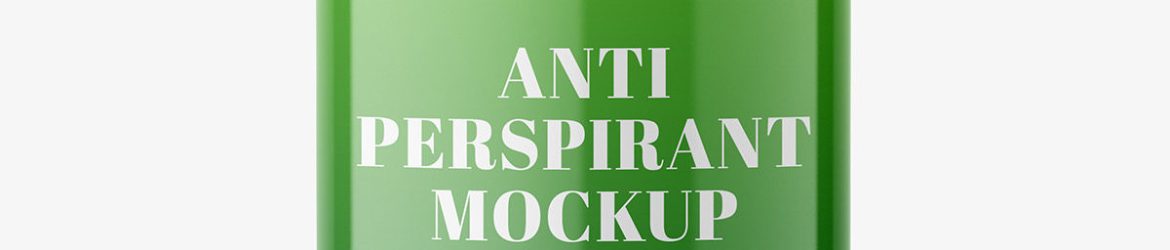 Antiperspirant mockup / glossy