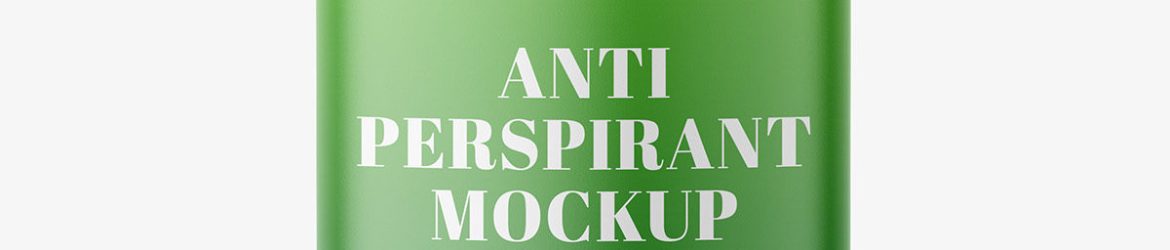 Antiperspirant mockup / matt