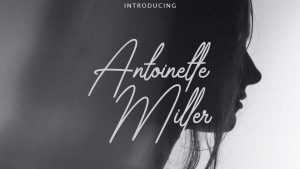 Antoinette Miller Font › Fontesk