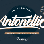 Antonellie Calligraphy Font