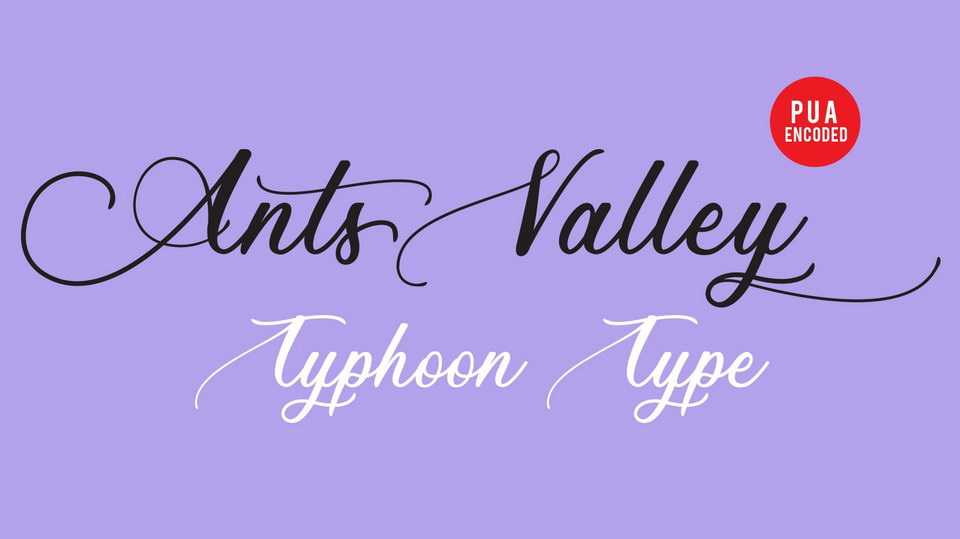 Ants Valley Script › Fontesk