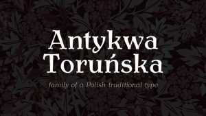 Antykwa Torunska Font Family › Fontesk