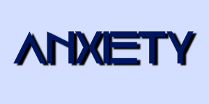 Anxiety font