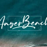 Anyer Beach Script Font