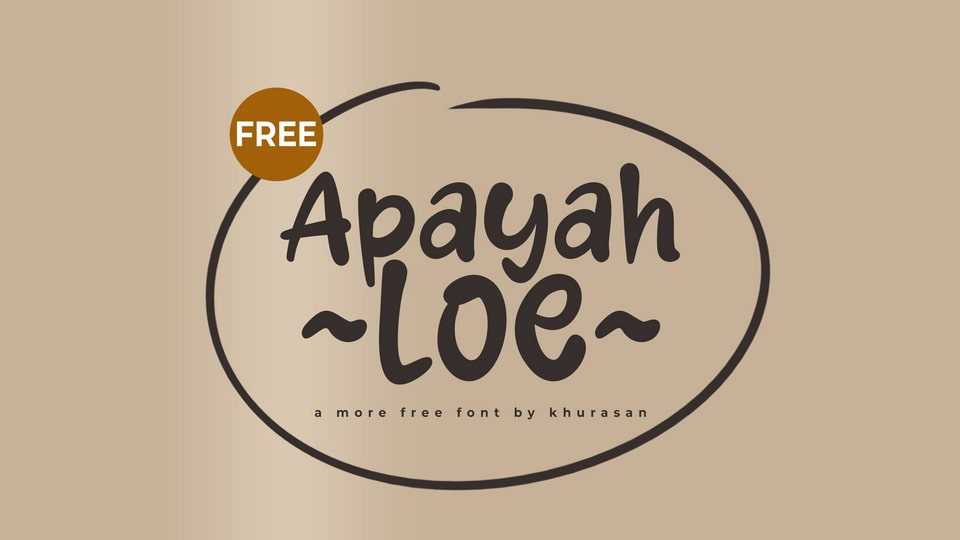 Apayah Loe Font › Fontesk