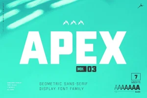 Apex Mk3 Font Family