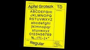 Apfel Grotezk Font › Fontesk