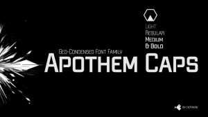Apothem Caps Font › Fontesk