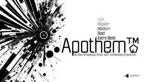 Apothem Font › Fontesk