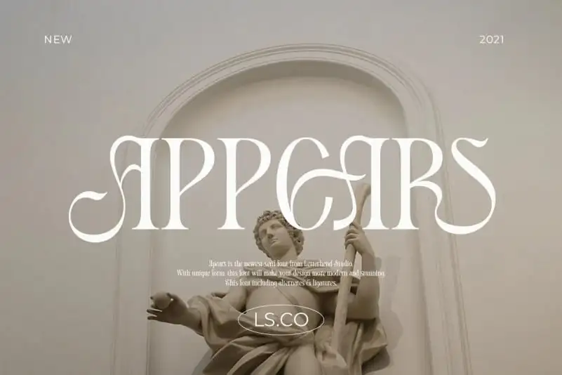 Appears Serif Font