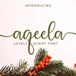 Aqeela Calligraphy Font