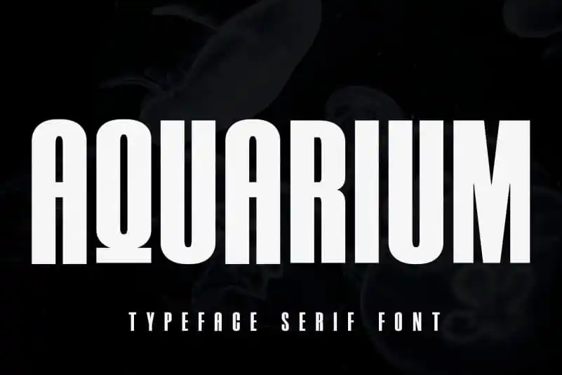 Aquarium Sans Serif Font